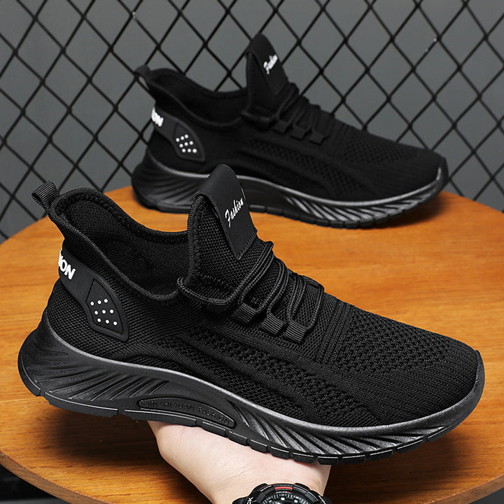 Damen nan nahtloser Flyknit-Comfort-Laufschuh mit elastischem Sockeneinstieg und reaktiver Leichtlaufsohle Echo Archiv