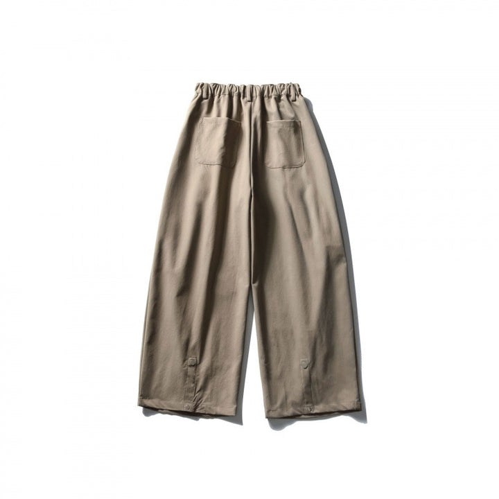 Damen Weite Culotte-Hose mit hoher Taille und elastischem Bund Echo Archiv
