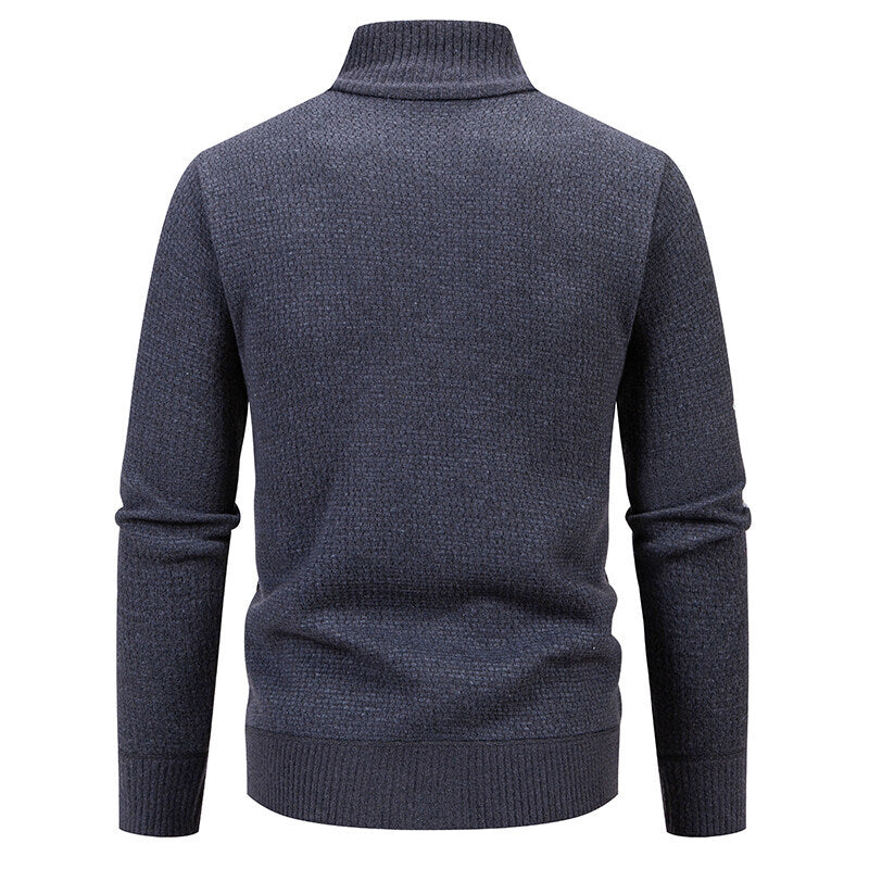 Herren Steppjacke mit hohem Kragen und praktischen Taschen Echoarchiv