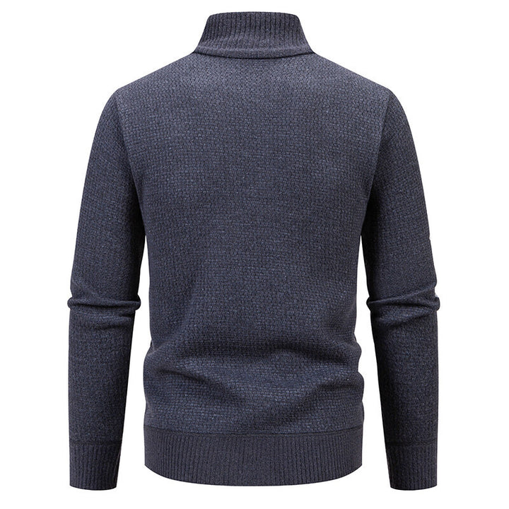 Herren Steppjacke mit hohem Kragen und praktischen Taschen Echoarchiv