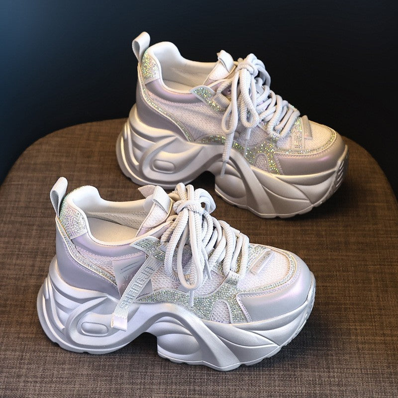Damen Chunky Sneakers mit futuristischem Design und atmungsaktivem Obermaterial Echo Archiv