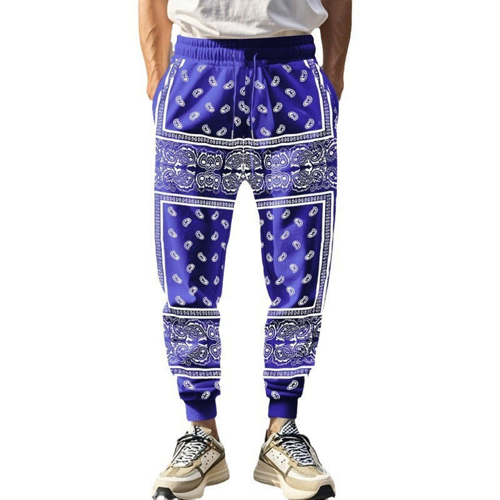 Herren unkomplizierte Jogginghose im Bandana-Stil Echoarchiv