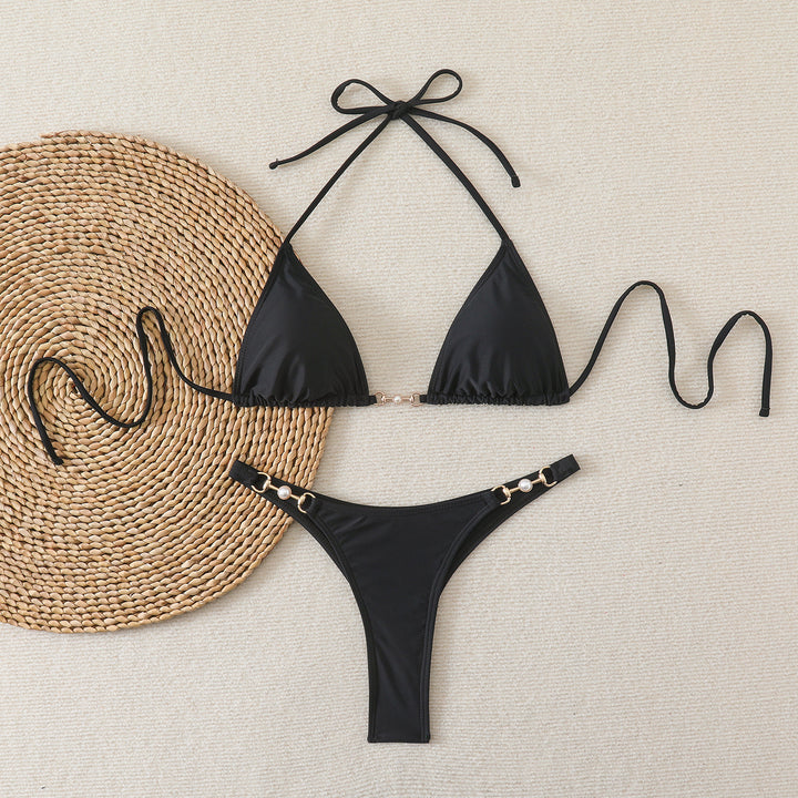 Damen Triangel-Bikini mit eleganten Verzierungen Echo Archiv