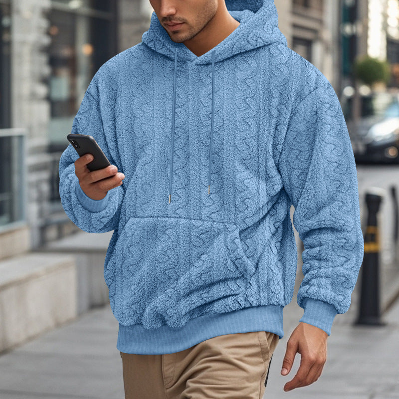 Herren kuscheliger Oversized Hoodie Echoarchiv