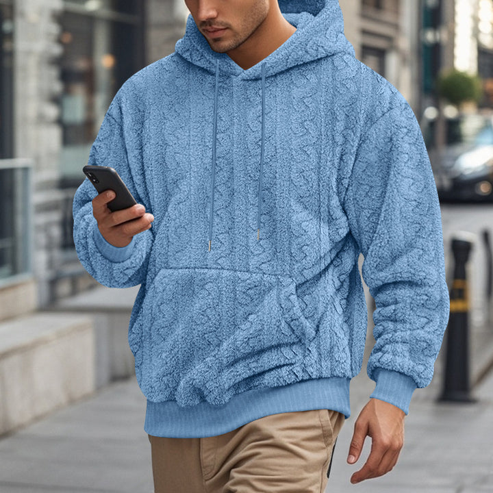 Herren kuscheliger Oversized Hoodie Echoarchiv