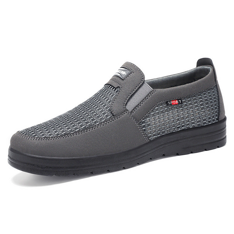 Herren nan atmungsaktiver Slip-On Freizeitschuh mit gestricktem Obermaterial, elastischem Einstieg und stoßdämpfender EVA-Sohle Echo Archiv