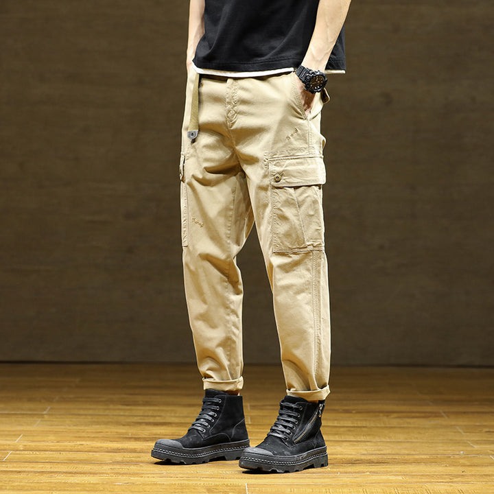 Herren Cargo-Hose mit praktischen Taschen und verstellbarem Bund Echoarchiv