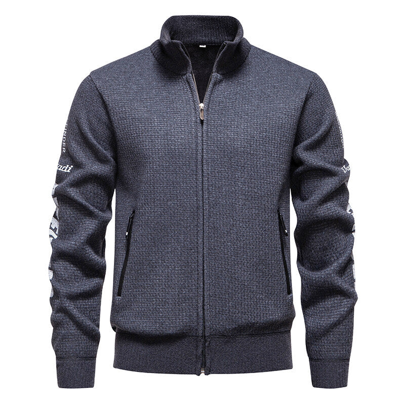 Herren Steppjacke mit hohem Kragen und praktischen Taschen Echoarchiv