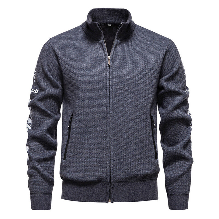 Herren Steppjacke mit hohem Kragen und praktischen Taschen Echoarchiv