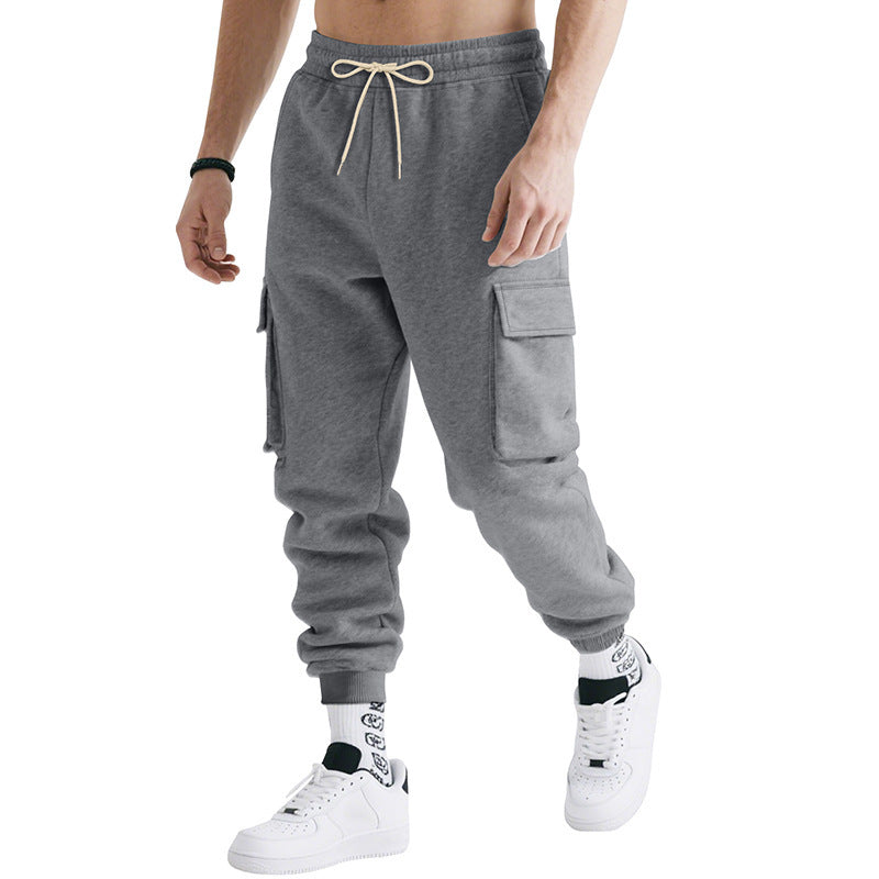 Herren Cargo-Jogginghose mit praktischen Seitentaschen und elastischem Bund Echoarchiv