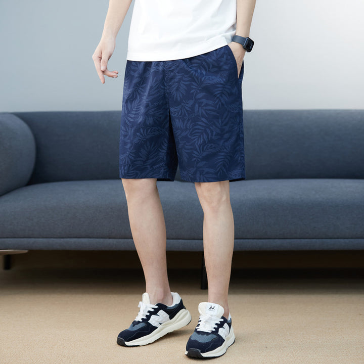 Herren Badeshorts mit elastischem Bund und funktionalen Taschen Echoarchiv