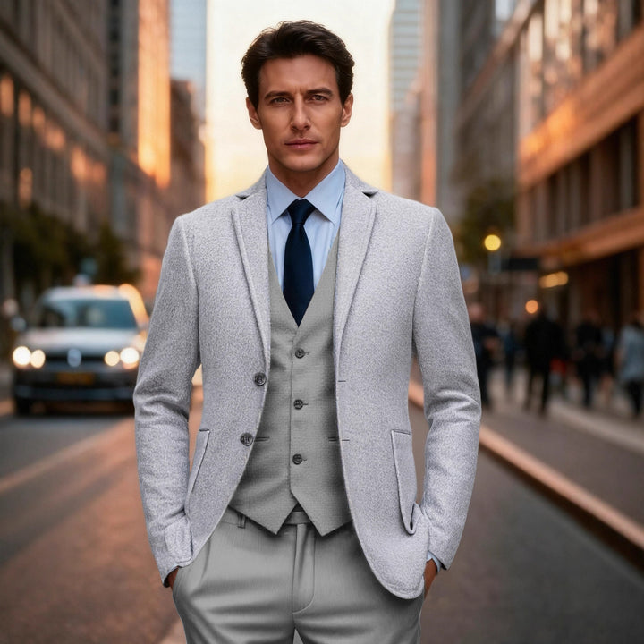 Herren klassischer einreihiger Blazer Echoarchiv