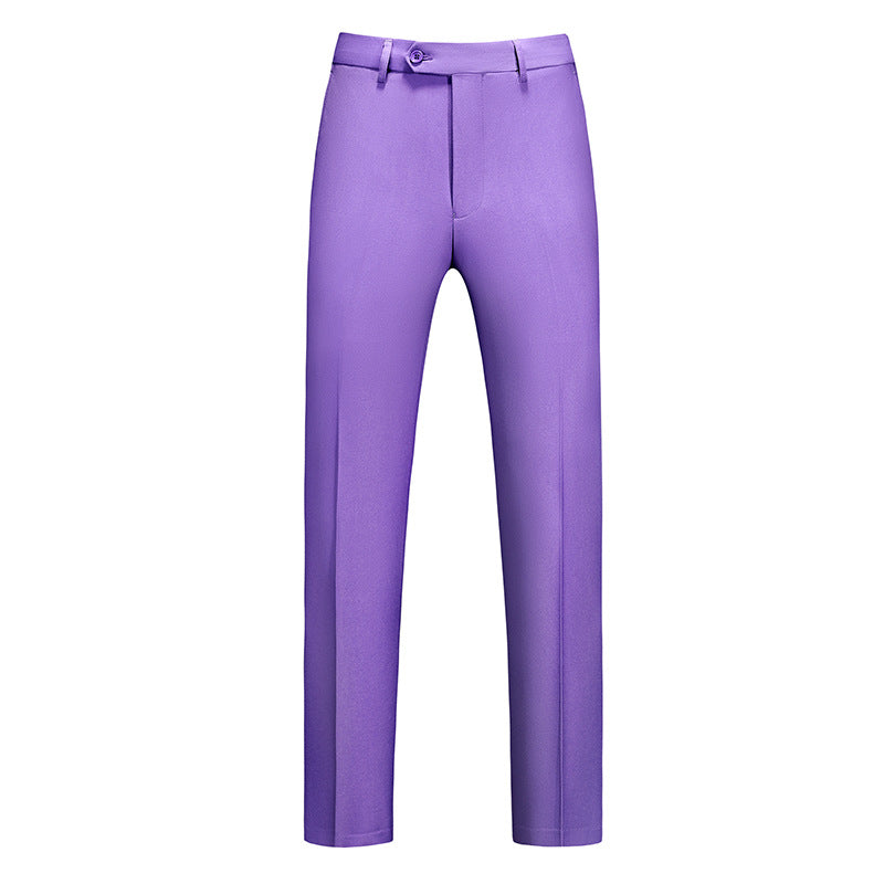 Herren nan schlanke Premium-Bügelfaltenhose mit Stretchbund und knitterarmem Gewebe Echo Archiv