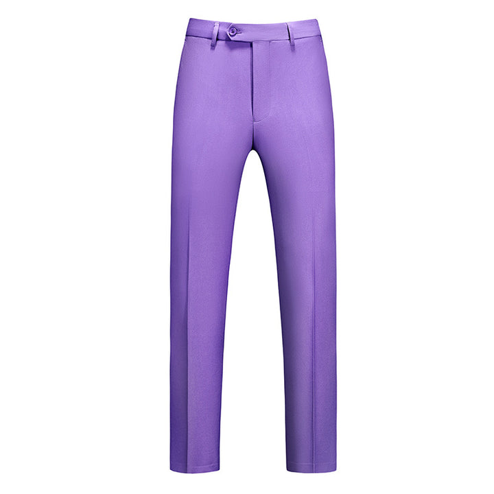 Herren nan schlanke Premium-Bügelfaltenhose mit Stretchbund und knitterarmem Gewebe Echo Archiv