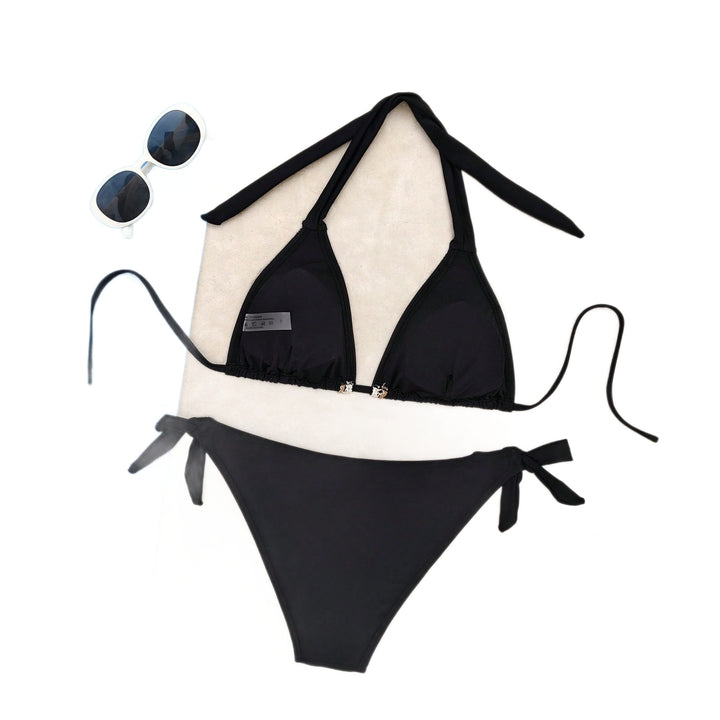 Damen Triangel-Bikini mit dekorativen Muscheln und Spitze Echo Archiv