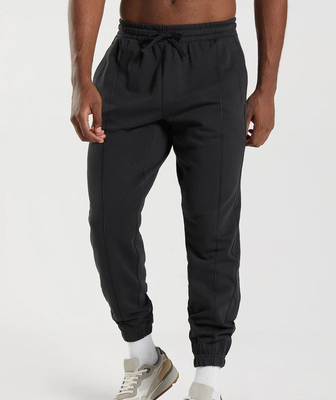 Herren bequeme Jogginghose mit elastischem Bund und seitlichen Taschen Echoarchiv