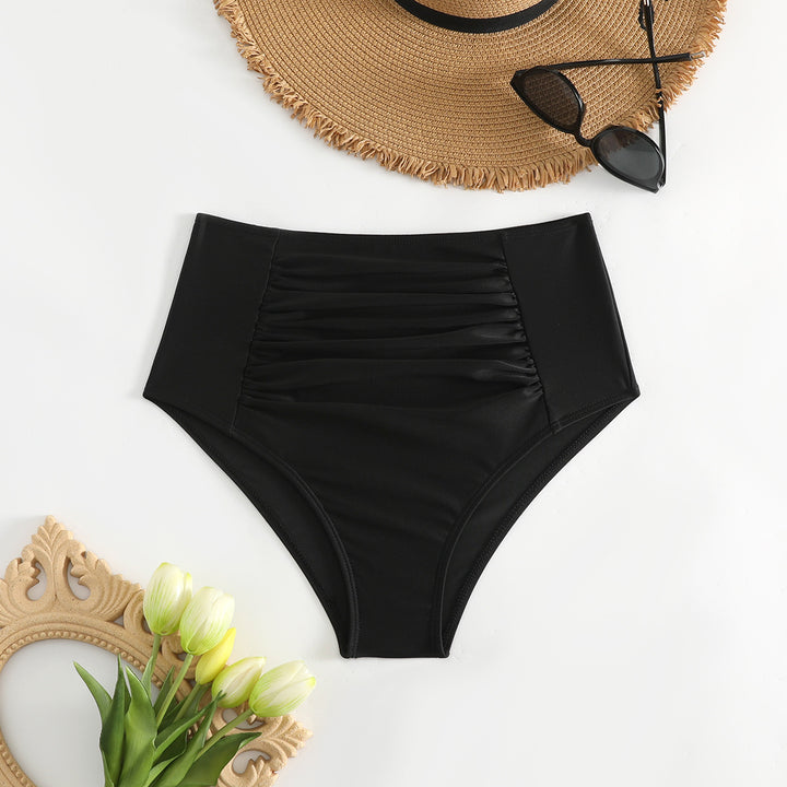 Damen Hoch tailliertes Bikini-Unterteil Echo Archiv