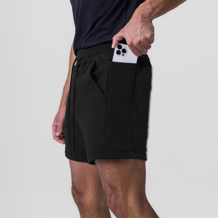 Herren Bequeme Shorts mit seitlichen Taschen und verstellbarem Bund Echoarchiv