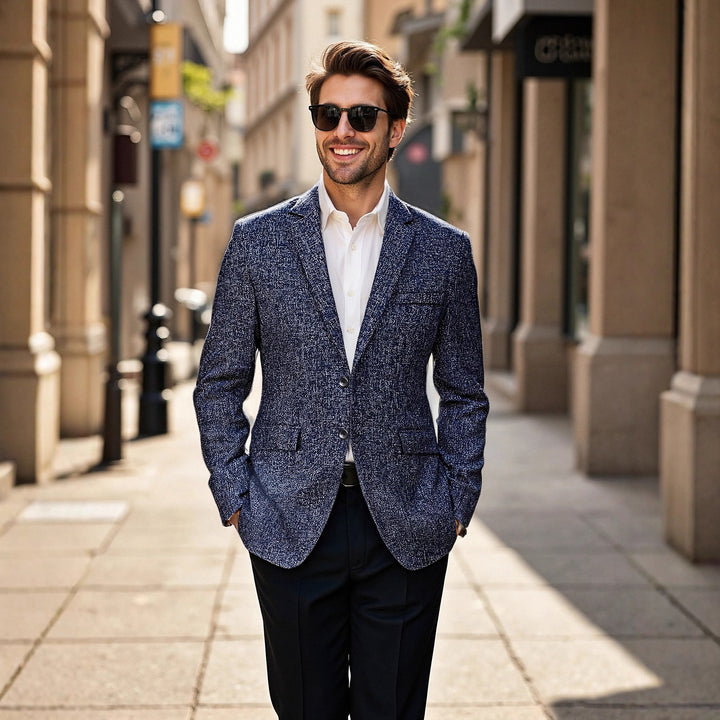 Herren eleganter Freizeitblazer Echoarchiv