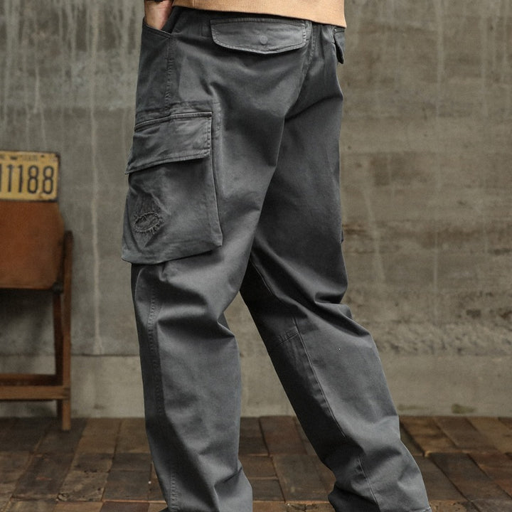 Herren Cargo-Joggerhose mit Utility-Taschen und elastischen Bündchen Echo Archiv