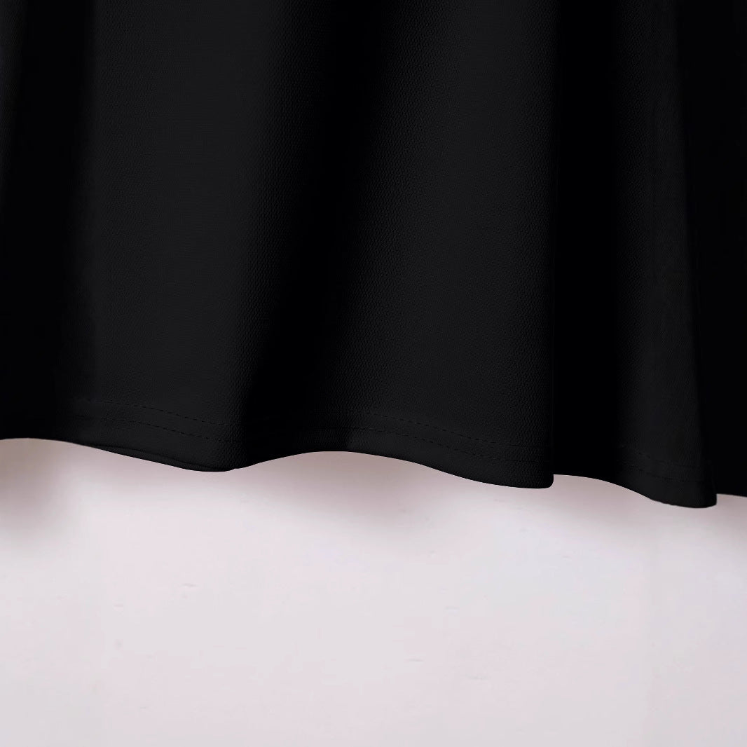 Herren Poloshirt mit dynamischem V-Ausschnitt und stylishem Farbblockdesign Echoarchiv
