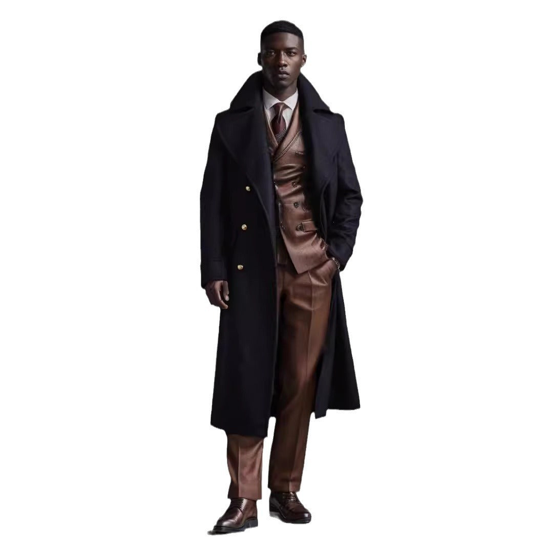 Herren eleganter Woolcoat Echoarchiv 1760892302