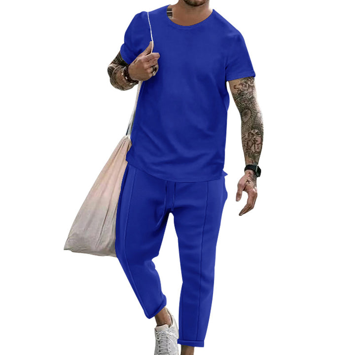 Herren sportliches Set aus hochwertiger Baumwolle mit funktionalem Design und atmungsaktiver Struktur Echoarchiv