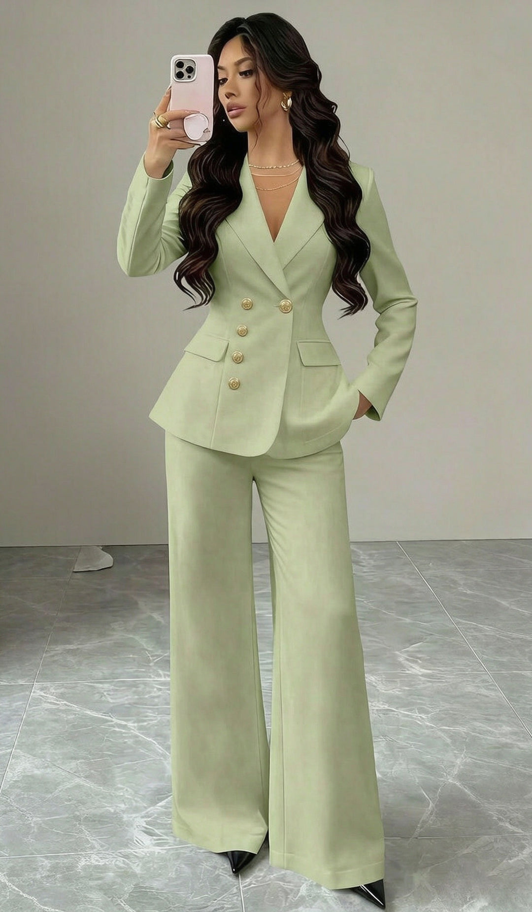 Damen Eleganter Blazer im Vintage-Stil Echo Archiv