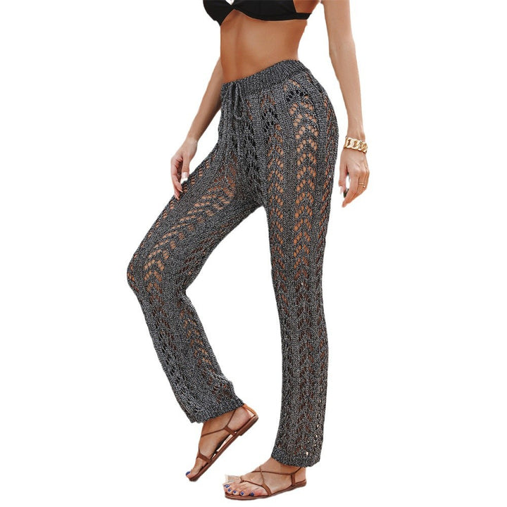 Damen Luftige Häkelhose mit dekorativem Lochmuster Echo Archiv