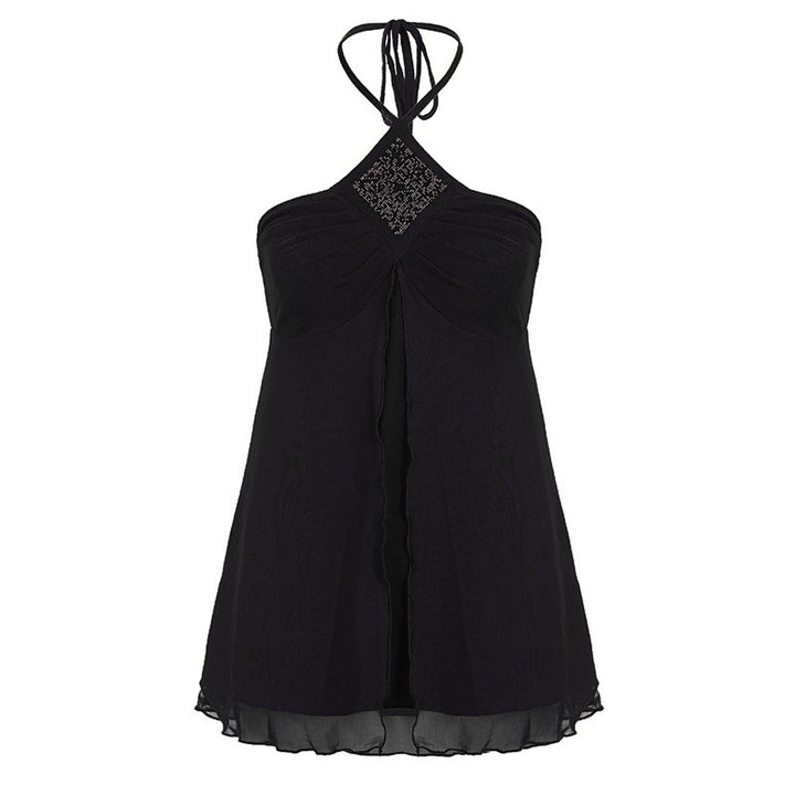 Damen Halteroberteil mit elegantem Spitzendetail Echo Archiv