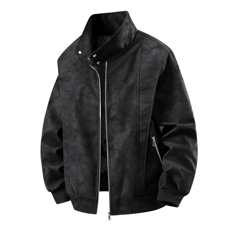 Herren Modische Bikerjacke Echo Archiv 1787738058