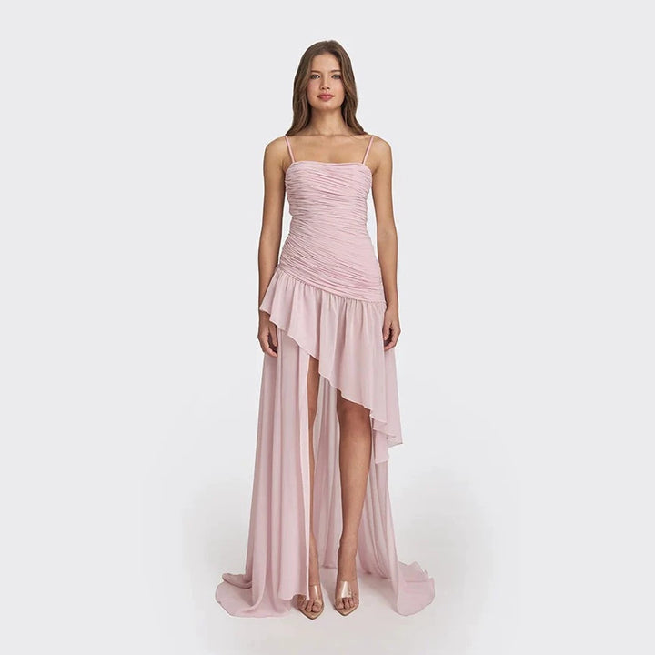 Damen Elegantes Kleid mit raffiniertem Rüschendesign Echo Archiv