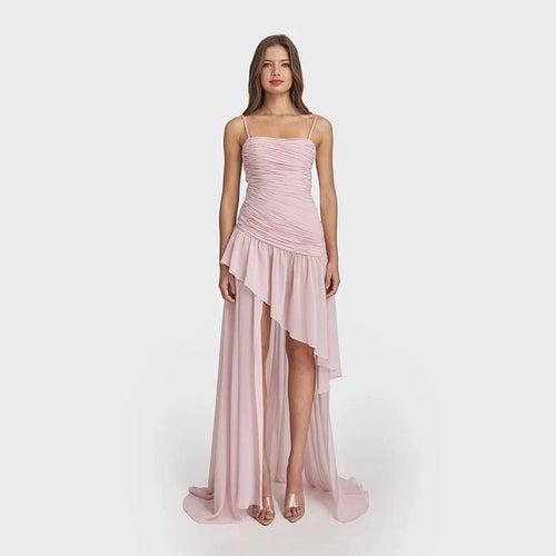 Damen Elegantes Kleid mit raffiniertem Rüschendesign Echo Archiv
