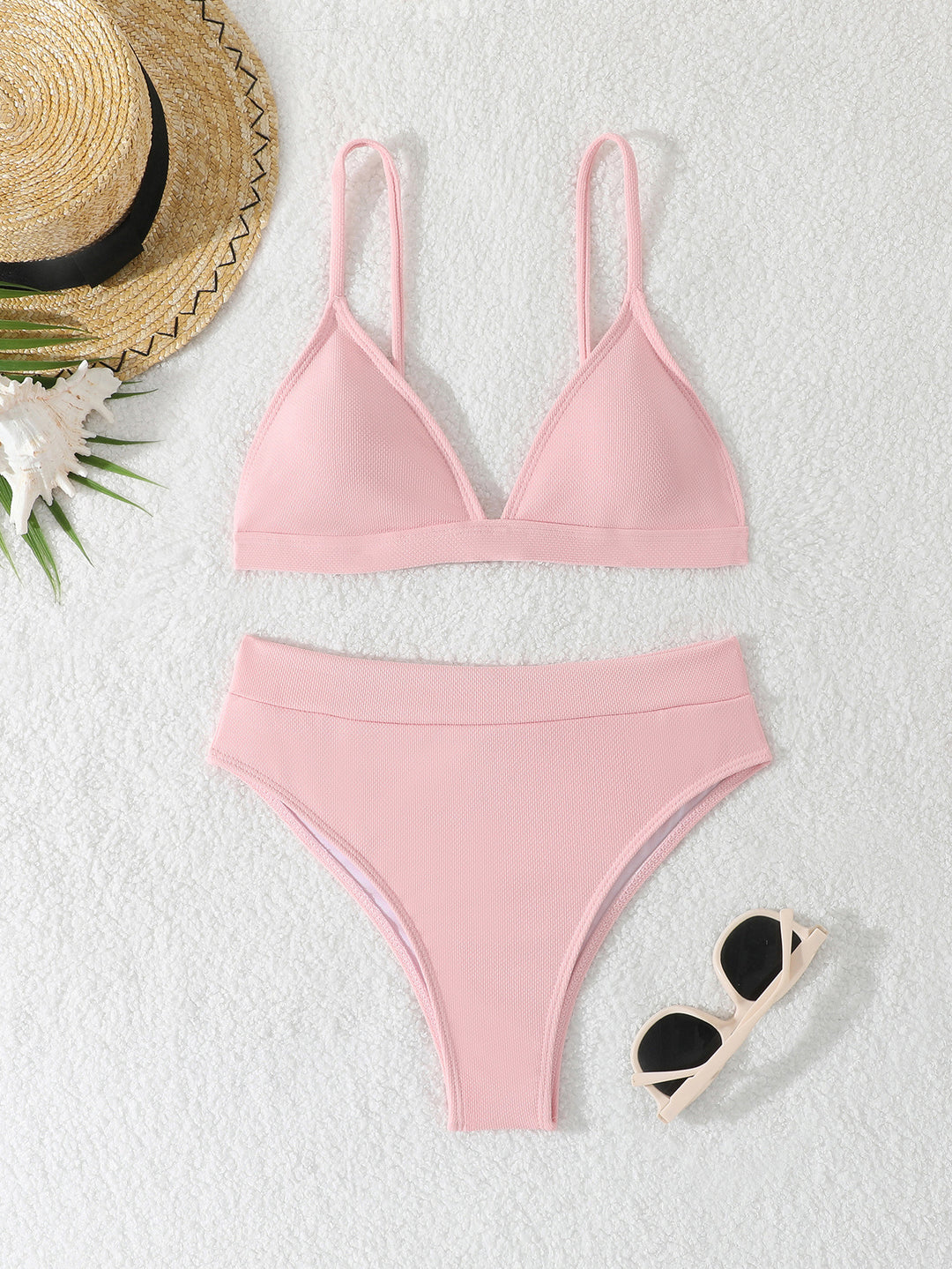 Damen Triangel-Bikini mit hohem Bund Echo Archiv