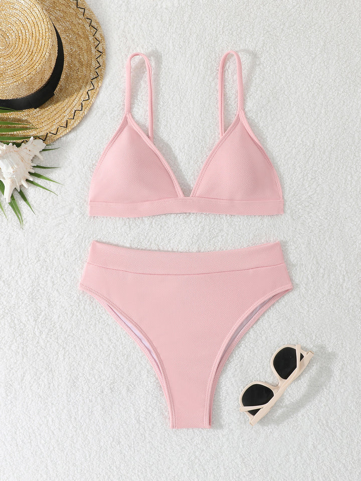 Damen Triangel-Bikini mit hohem Bund Echo Archiv