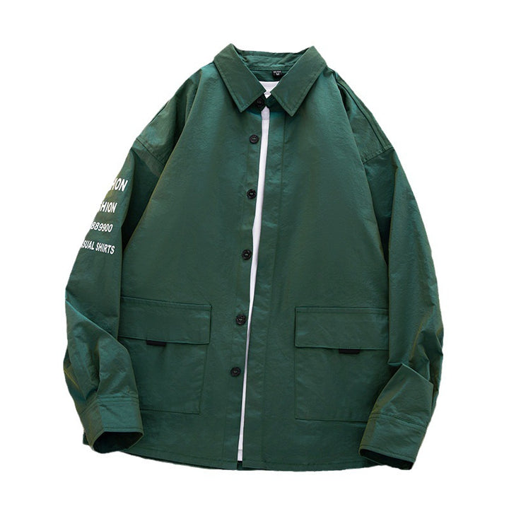 Herren modische Utility-Jacke mit praktischen Taschen Echoarchiv