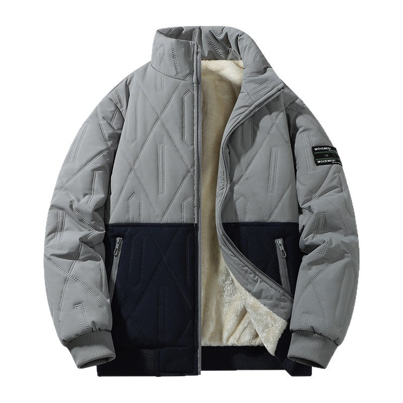 Herren urbane Übergangsjacke mit strukturiertem Design Echo Archiv