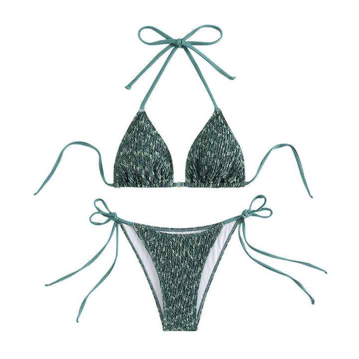 Damen Triangel-Bikini mit raffinierten Bindebändern Echo Archiv
