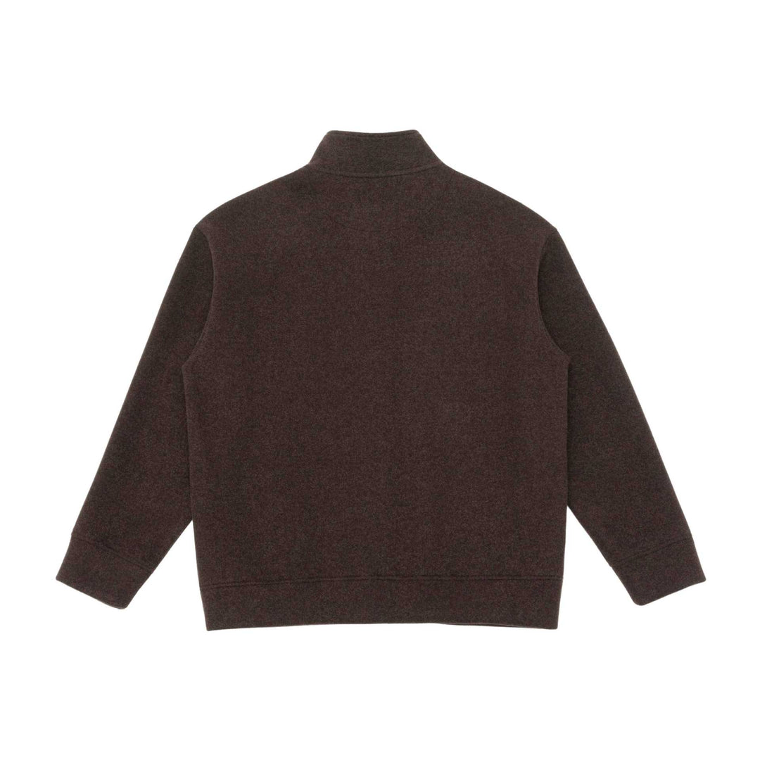 Herren Wollmischung-Überjacke mit Stehkragen und durchgehender Knopfleiste Echoarchiv