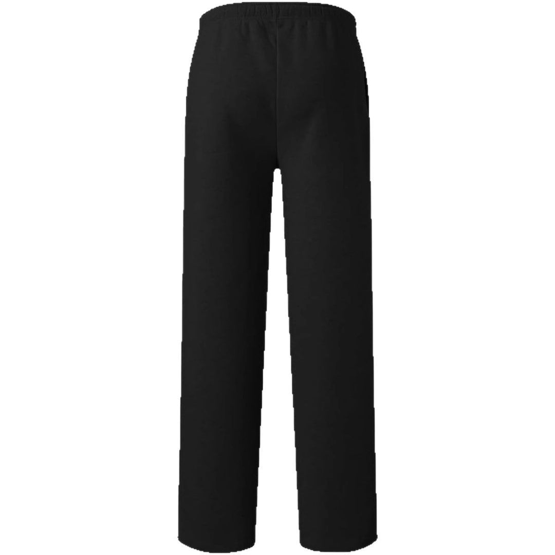 Damen weite High‑Waist Palazzo-Loungehose mit elastischem Komfortbund, Kordelzug und seitlichen Eingrifftaschen – Avélisse