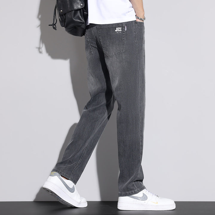 Herren lässige Relaxed Fit Jeanshose Echoarchiv