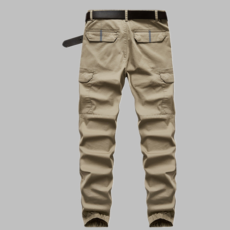 Herren Cargo-Joggerhose mit elastischem Beinbund, Knieeinsatz und Multifunktions-Taschen Echo Archiv