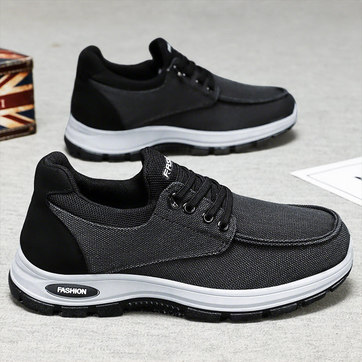 Herren nan robuster Freizeit-Outdoor-Sneaker mit verstärkter Zehenkappe, profilierter Gummilaufsohle und stoßdämpfender EVA-Zwischensohle Echo Archiv