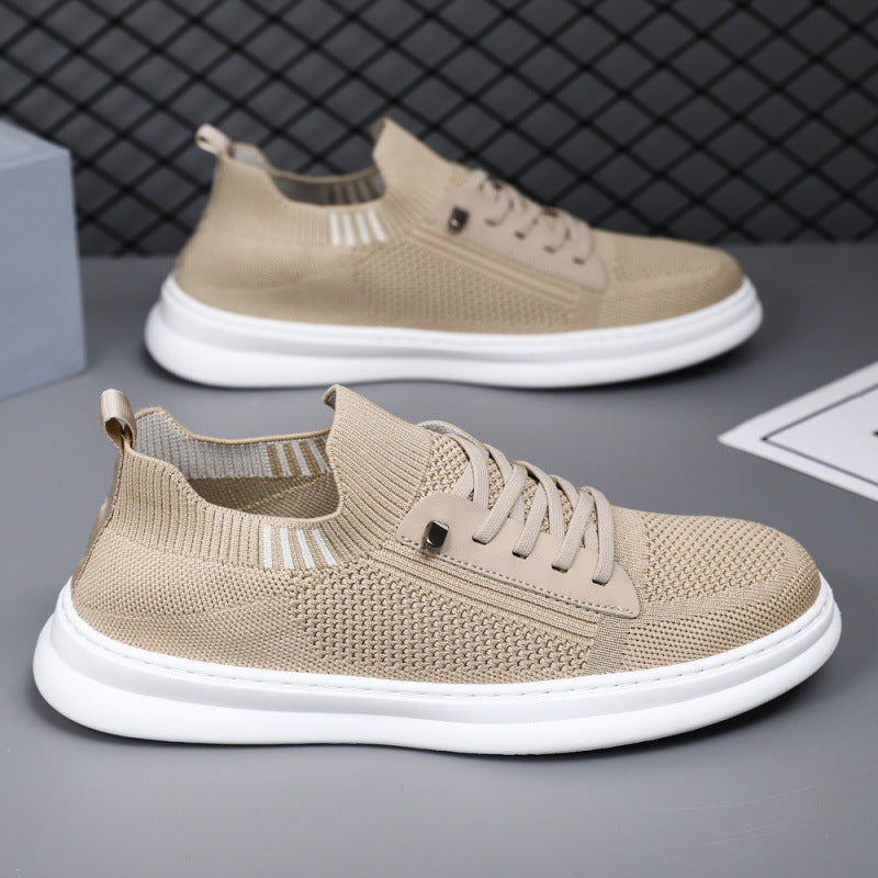 Herren Sneakers mit atmungsaktiver Strickoberfläche und rutschfester Sohle Echo Archiv