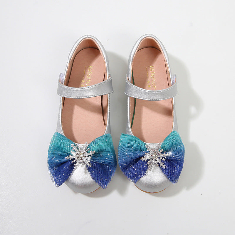 Mädchen Ballerinas mit glitzerndem Schleifen-Design Echo Archiv