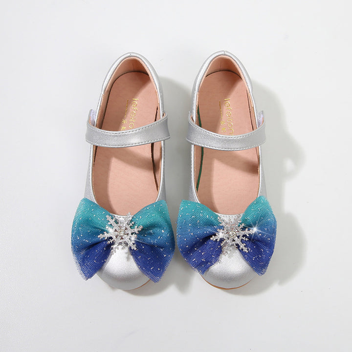 Mädchen Ballerinas mit glitzerndem Schleifen-Design Echo Archiv