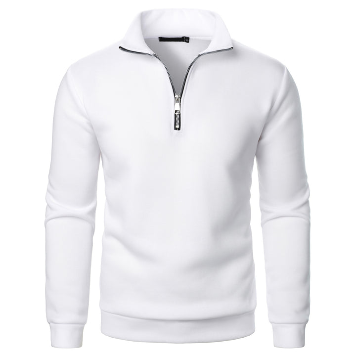 Herren Pullover mit kurzem Reißverschluss Echoarchiv