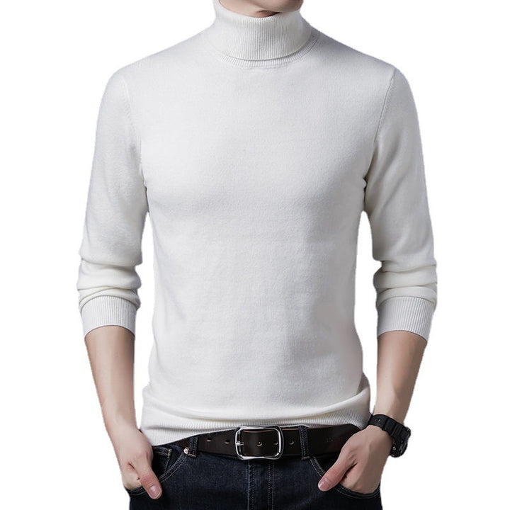 Herren Rollkragenpullover aus weichem Strick Echoarchiv