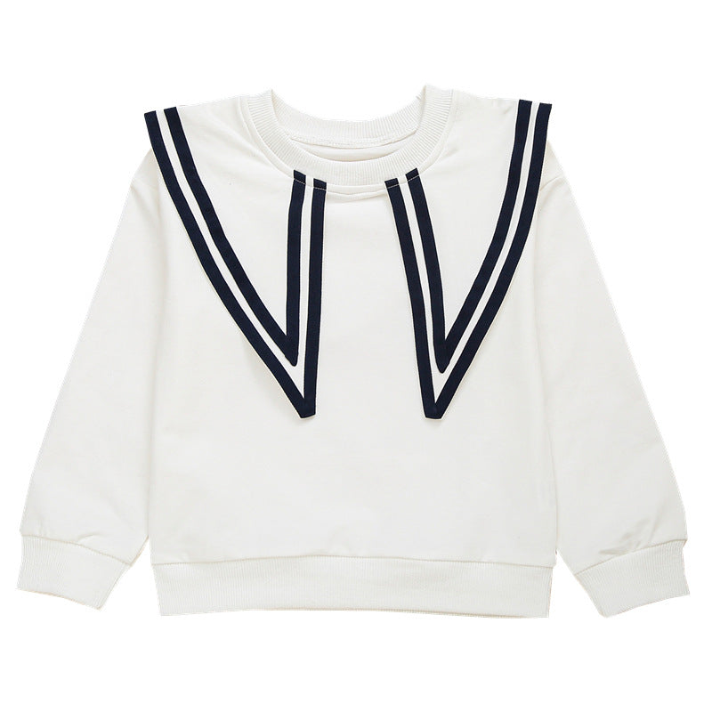 Damen Sweatshirt mit maritimem Kragen Echo Archiv