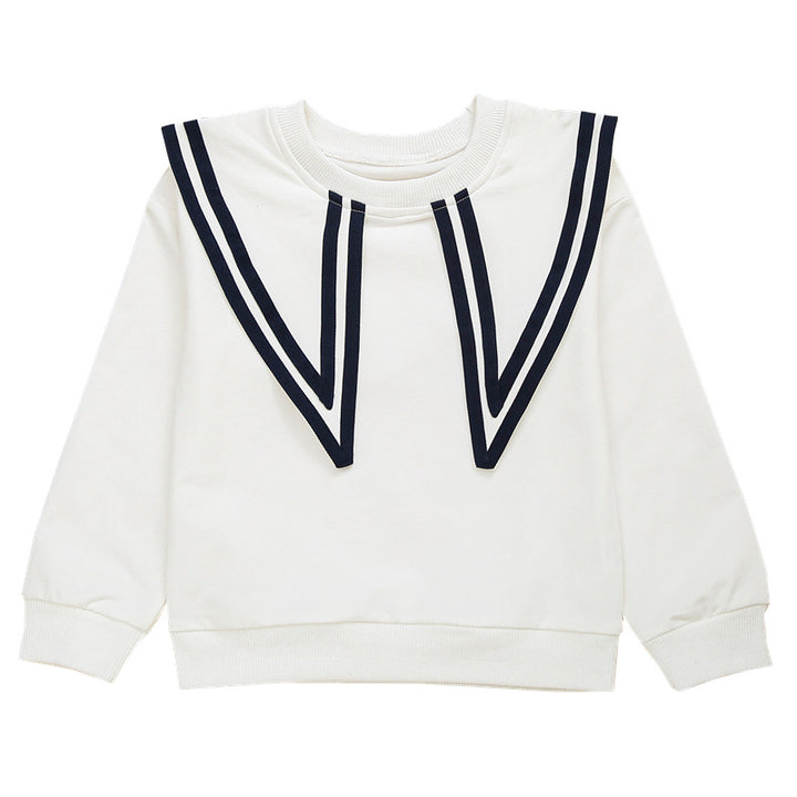 Damen Sweatshirt mit maritimem Kragen Echo Archiv
